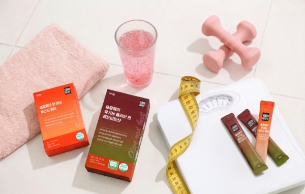 '슬림웨이 올리브 앤 레드비트 샷 & 핫 버닝 부스터 워터' 출시